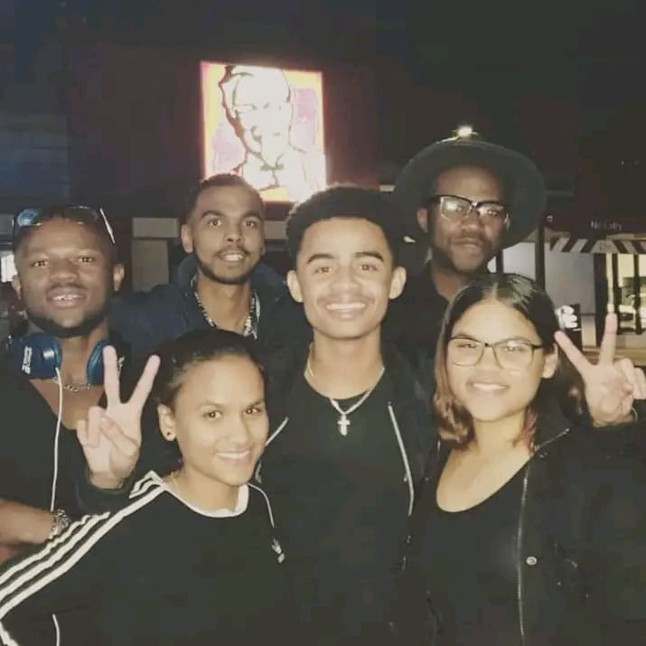 Christmas event team photo